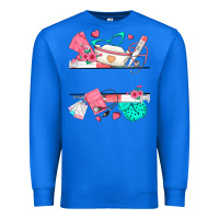 True Royal custom name nurse Premium Sweatshirt - texasbilliewilder