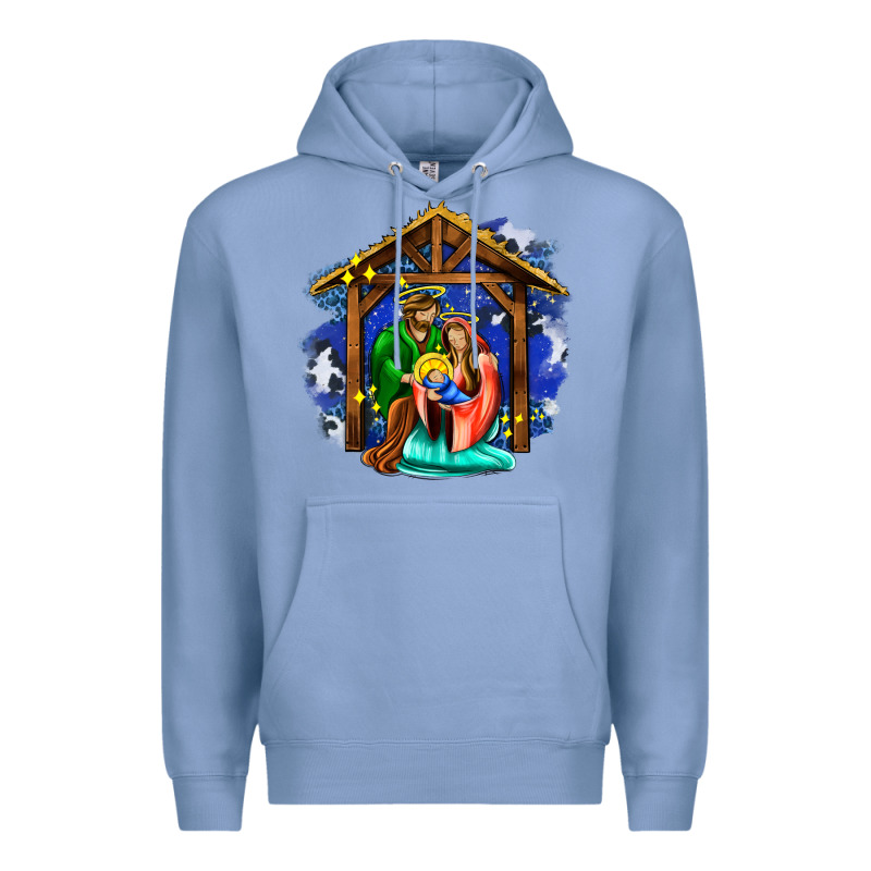 Jesus And Mary With God Premium Hoodie by AdoDesignShop | Teevron