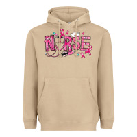 Mushroom breast cancer nurse Heavyweight Hoodie - RanaPortraitStore