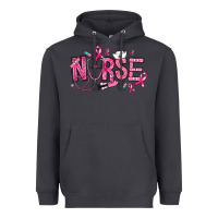 Smoke breast cancer nurse Heavyweight Hoodie - RanaPortraitStore