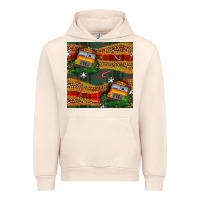 Sandshell christmas school bus seamless pattern Urban Hoodie - BundleAndBundleShop