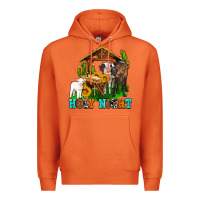 Carrot holy nıght cows and sunflowers Premium Hoodie - AdoDesignShop