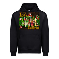 Black Christmas cocktail Urban Hoodie - AdoDesignShop