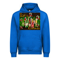 Cobalt Christmas cocktail Urban Hoodie - AdoDesignShop