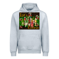 Heather Grey Christmas cocktail Urban Hoodie - AdoDesignShop