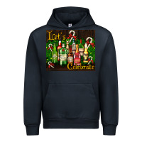 Navy Christmas cocktail Urban Hoodie - AdoDesignShop