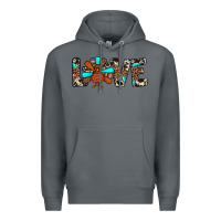 Rock love turkey Premium Hoodie - JahusDesignShop