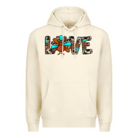 Sandshell love turkey Premium Hoodie - JahusDesignShop