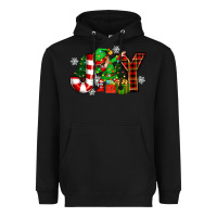 Black christmas joy elf Heavyweight Hoodie - Zillion Design Studio