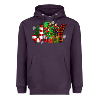 Plum christmas joy elf Heavyweight Hoodie - Zillion Design Studio
