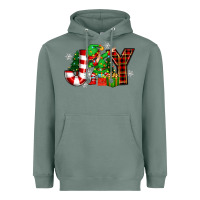 Sage christmas joy elf Heavyweight Hoodie - Zillion Design Studio