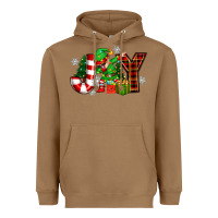 Toasted Coconut christmas joy elf Heavyweight Hoodie - Zillion Design Studio