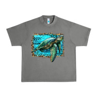 Tornado sea turtle with background Urban Heavy Tee - Artiststas