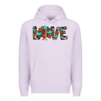 Lilac love turkey Premium Hoodie - JahusDesignShop