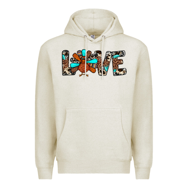 Love Turkey Premium Hoodie by JahusDesignShop | Teevron