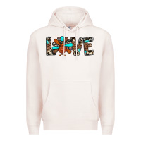 Pale Pink love turkey Premium Hoodie - JahusDesignShop