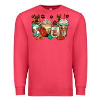 Cardinal german shepherds coffee cups Premium Sweatshirt - Zillion Design Studio