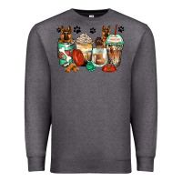 Charcoal Heather german shepherds coffee cups Premium Sweatshirt - Zillion Design Studio