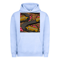 Pigment Grape Ice flower leopard school bus seamless pattern Urban Hoodie - BundleAndBundleShop