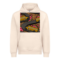 Sandshell flower leopard school bus seamless pattern Urban Hoodie - BundleAndBundleShop