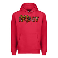 Cardinal Christmas Howdy Bronco Rodeo Premium Hoodie - JahusDesignShop