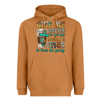 Meerkat give me coffee to get me started Heavyweight Hoodie - texasbilliewilder