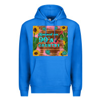 True Royal raised 90's country guitar cactus sunflower's Premium Hoodie - Artiststas