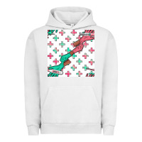 Pigment Lunar Rock Nurse Gloves Seamless Pattern Urban Hoodie - BundleAndBundleShop