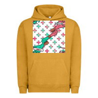 Pigment Peanut Butter Nurse Gloves Seamless Pattern Urban Hoodie - BundleAndBundleShop