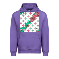 Tulip Nurse Gloves Seamless Pattern Urban Hoodie - BundleAndBundleShop