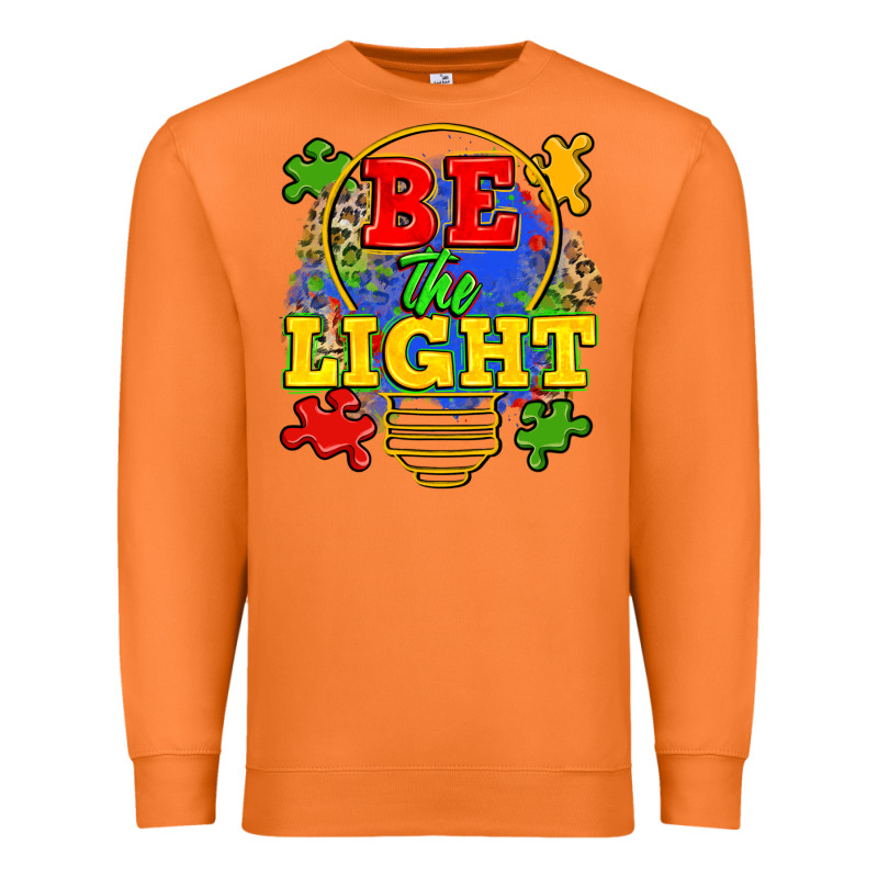 Be The Light Premium Sweatshirt by Zillion Design Studio | Teevron