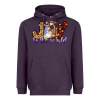 Plum joy to the world Heavyweight Hoodie - Zillion Design Studio