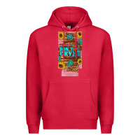Cardinal cowgirls don't crty boots hat sunflowers 12 oz can cooler  (slim) Premium Hoodie - Artiststas
