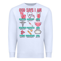White god says i am Premium Sweatshirt - texasbilliewilder