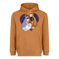 Meerkat holy night jesus birth Heavyweight Hoodie - Zillion Design Studio