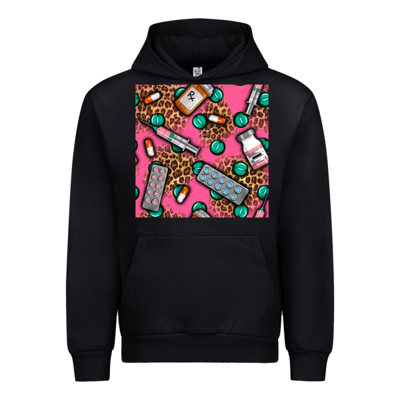 Medicines And Pills Seamless Pattern Urban Hoodie by BundleAndBundleShop | Teevron