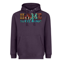 Plum home sweet home Heavyweight Hoodie - texasbilliewilder