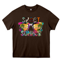 Chocolate Brown Sweet Summer Heavy Core Tee - CowhideDigitalArt