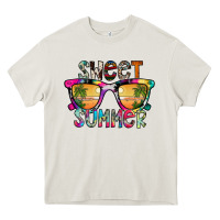 Cream Sweet Summer Heavy Core Tee - CowhideDigitalArt