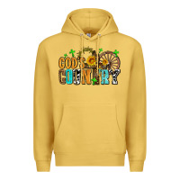 Antique Gold gods country Premium Hoodie - AdoDesignShop