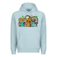 Blue Mist gods country Premium Hoodie - AdoDesignShop