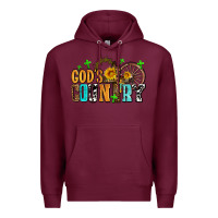 Burgundy gods country Premium Hoodie - AdoDesignShop