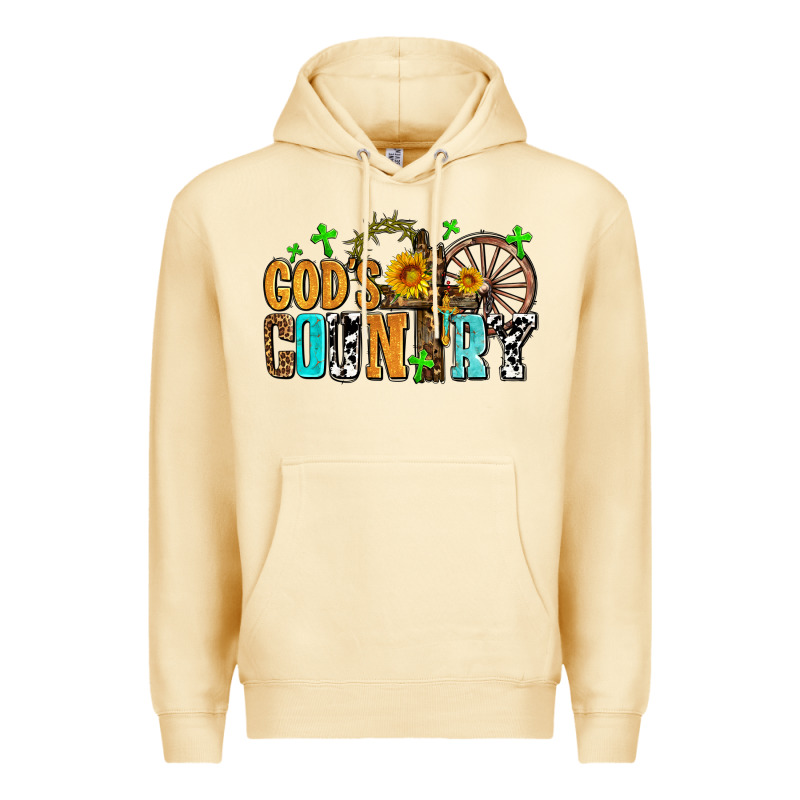 Gods Country Premium Hoodie by AdoDesignShop | Teevron