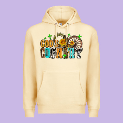Gods Country Premium Hoodie Designed By Adodesignshop