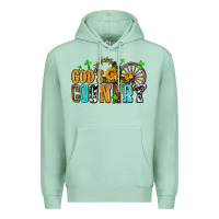 Seafoam gods country Premium Hoodie - AdoDesignShop