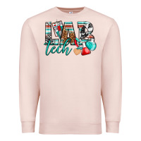Pale Pink lab tech Premium Sweatshirt - texasbilliewilder