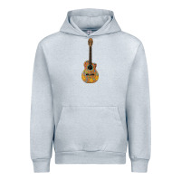 Heather Grey mexican guitar Urban Hoodie - Artiststas