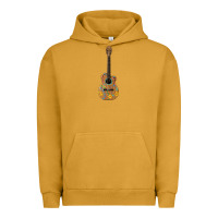Pigment Peanut Butter mexican guitar Urban Hoodie - Artiststas