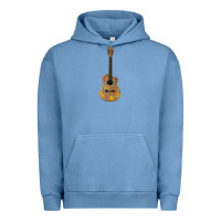 Pigment Pebble Blue mexican guitar Urban Hoodie - Artiststas