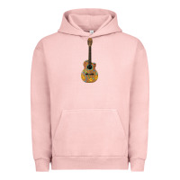 Pigment Salmon mexican guitar Urban Hoodie - Artiststas